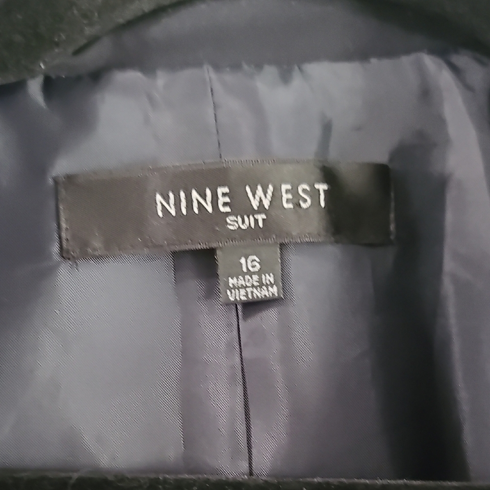 H&M Blue Blazer Classic Tailored Suit Jacket - Picture 2 of 3
